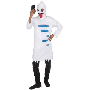 Bristol Novelty Unisex Adults Ghosted Halloween Costume