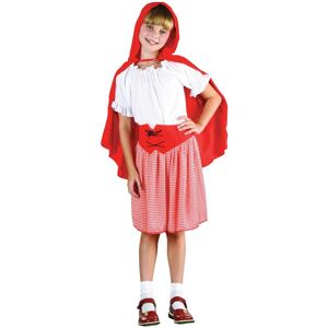 Bristol Novelty Childrens/Girls Red Riding Hood Costume