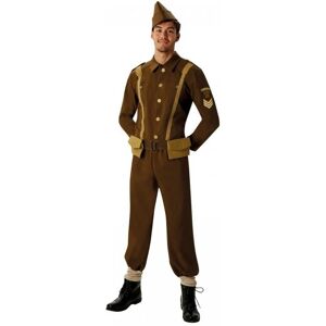 Bristol Novelty Mens WW2 Soldier Costume