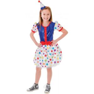 Bristol Novelty Childrens Girls Clown Costume