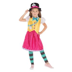 Bristol Novelty Childrens/Girls Mad Hatter Girl Costume