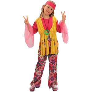 Bristol Novelty Girls Hippy Costume