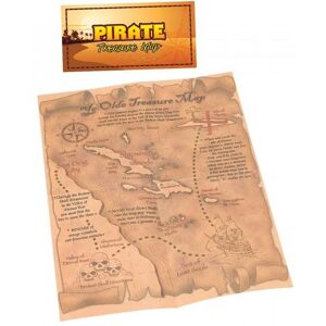 Bristol Novelty Pirate Treasure Map