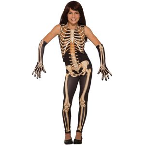 Bristol Novelty Childrens/Kids Pretty Bones Skeleton Costume