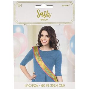 Amscan Fierce Flowless Fabulous Fabric Party Sash