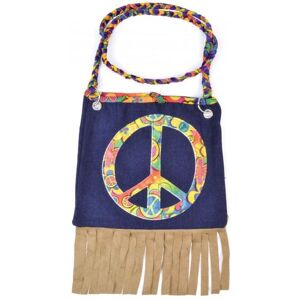 Bristol Novelty Peace Symbol Hippie Handbag