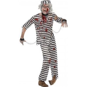 Bristol Novelty Boys Convict Zombie Costume