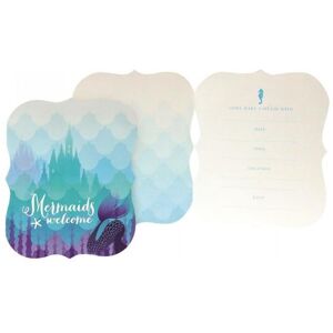 Bristol Novelty Mermaid Party Invitations (Pack Of 8)