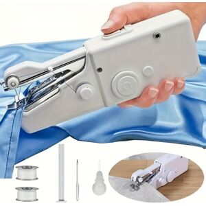 Hair Tools Handheld Portable Sewing Machine Multifunctional Household Mini Hand Electric Sewing Machine