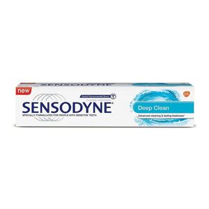 GSK Toothpaste Sensodin: deep cleansing (70 g), Sensodyne Toothpaste Deep Clean, Glaxo Smith Kline