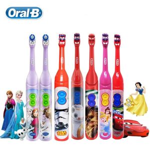 Oral-B Oral B Kid's Toothbrush Rotating Brush Head Soft Bristle Gentle Oral Clean AA Battery Power Electric Toothbrush for Child Age 3+