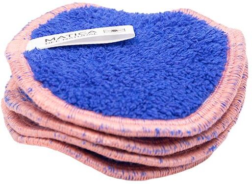 Matica Cosmetics Set of 4 washable make-up removal pads CHAIM - Blue