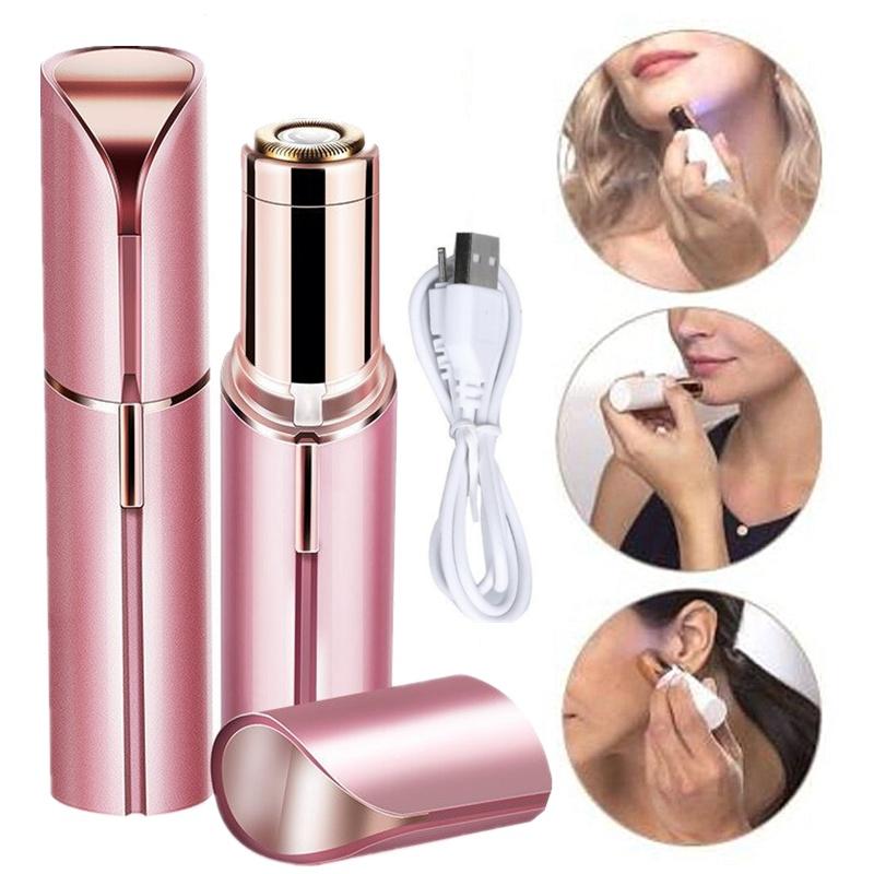 ZCXU Electric Shaver USB Safe and Clean, Girls Hair Removal, Whole Body and Face Travel, Easy To Carry