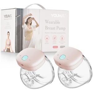 TOMTOP JMS YOUHA Wearable Breast Pump Hands Free Single Electric Breast Cup BPA-free 3 Modes 9 Suction Levels