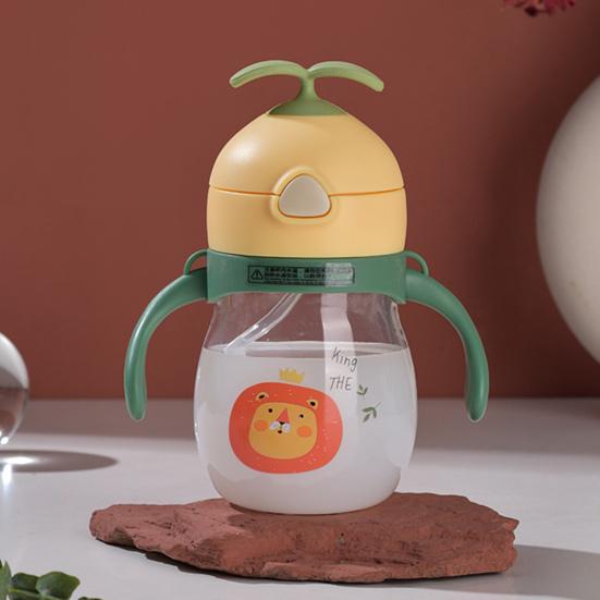 Daily Life Goods Yousheng 270ml Kids Bottle Cute Design Portable Tritan Cartoon Straw Water Bottle for Infant
