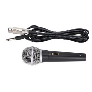 Electric1 XLR Microphone with XLR to 1/4 Inch Cable Audio Connection Handheld Microphone Suitable for Stage Karaoke Singing and Recording