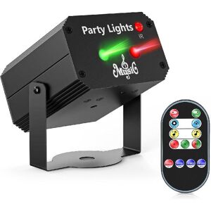 Bobo Life Party Lights DJ Stage Disco Lights, Sound Activated with Remote Control for Outdoor And Indoor Decorations Dance Karaoke Gift Pub