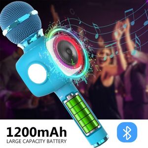 EchoCx330 Wireless Bluetooth Microphone With Speak Children Handheld Karaoke Microphone Home Party Singing Song