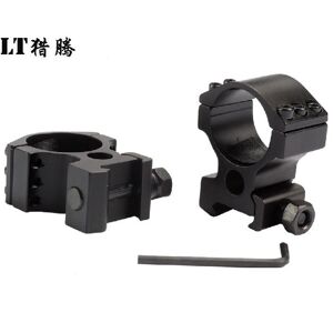 91360403MAC2QFLU2W Tactical One-Piece Bracket Pipe Clamp    Sighting Telescope Support Three Nail Height and Width Fixture