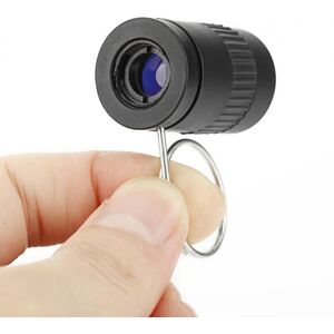 MUQZI 2.5x17.5mm Mini Telescope Pocket Monocular HD Lens with Knuckle Finger Ring