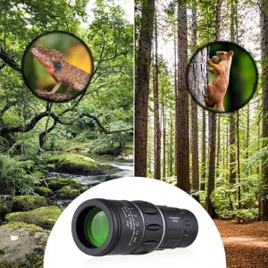 TOMTOP JMS 16X52 Portable Mini Monocular Telescope High-Power High-Definition Telescope with 1/4 Inch Screw