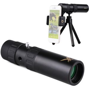 TOMTOP JMS 10X-300X Mini Monocular Telescope BAK4 Prisms Life Water-resistant with Phone Holder Mini Tripod