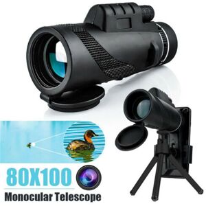 Crafts 80x100 Full HD Monocular Telescope Phone Camera Zoom Starscope Birds Watching