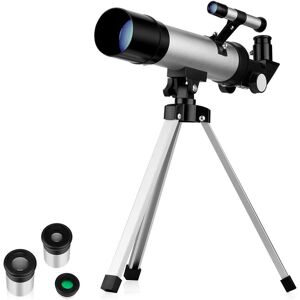 TOMTOP JMS Astronomical Telescope with Tripod Star Finder Scope Zoom Monocular Telescope for Children Beginners