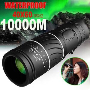 RC HOME 40x60 Optical Monocular Hunting Camping Hiking Zoom Telescope