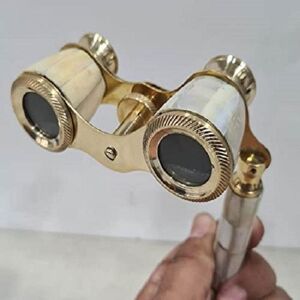 ROYAL HANDICRAFT Antique Brass Monocular Maritime Vintage Nautical Telescope Gift Item