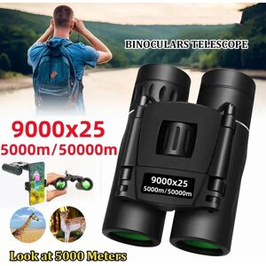 Binchi Outdoor Equipment 9000x25 HD Binoculars Monocular Long Range Folding Mini Telescope Portable BAK4 FMC Optics For Hunting Sports Outdoor Camping