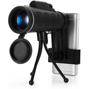 HOD Health&Home 40X60 Hd Mini Monocular Telescope With Tripod Black