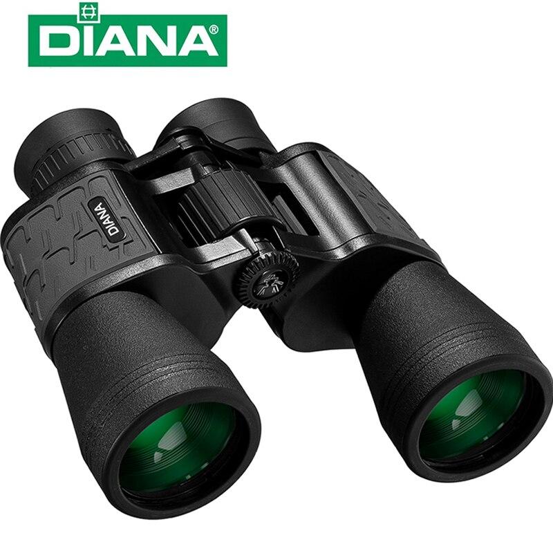 Diana 10X50 Professional Powerful Binoculars Long Range Large Eyepiece Telescope Hd Concert Outdoor Camping Hunting Equipment