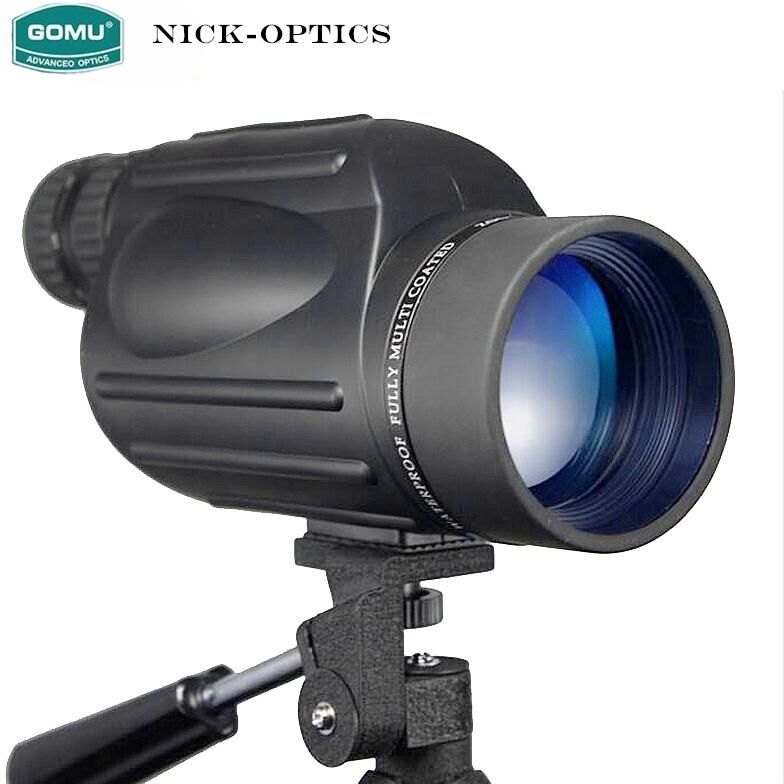 91140110MA0LRD674B Gomu 10-30X50 HD Zoom Monocular Bird Watch High Quality Nitrogen Waterproof Telescope Binoculars For Hunting Shockproof