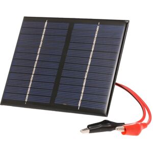 TOMTOP JMS 1.5W/12V Solar Charger With Alligator Clip Compact Polycrystalline Solar Panel For