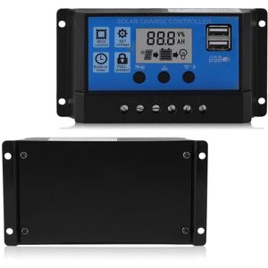 TOMTOP JMS 100A Solar Panel Controller Solar Recharger Controller LCD Display Screen Street Lamp System