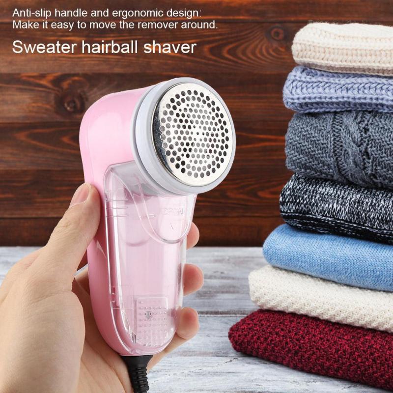 JR-Studio Household Clothes Shaver Fabric Lint Remover Fuzz Electric Fluff Portable Brush&blade Professional Rechargeable Lint Remover