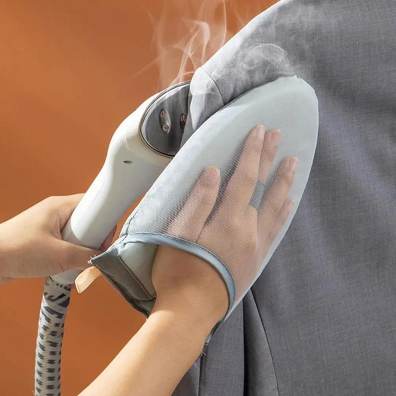 KaCoshi Ironing Gloves Garment Steamer Anti-Steam Gloves Heat Resistant Household Steamer Mitt Mini Anti-scald Iron Pad Garment Steamer Accessories Clothes