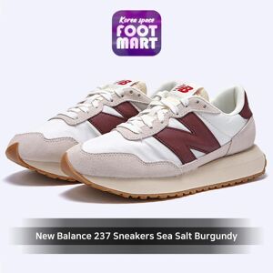 [New Balance] New Balance 237 Sneakers Sea Salt Burgundy Sneakers, MS237SB