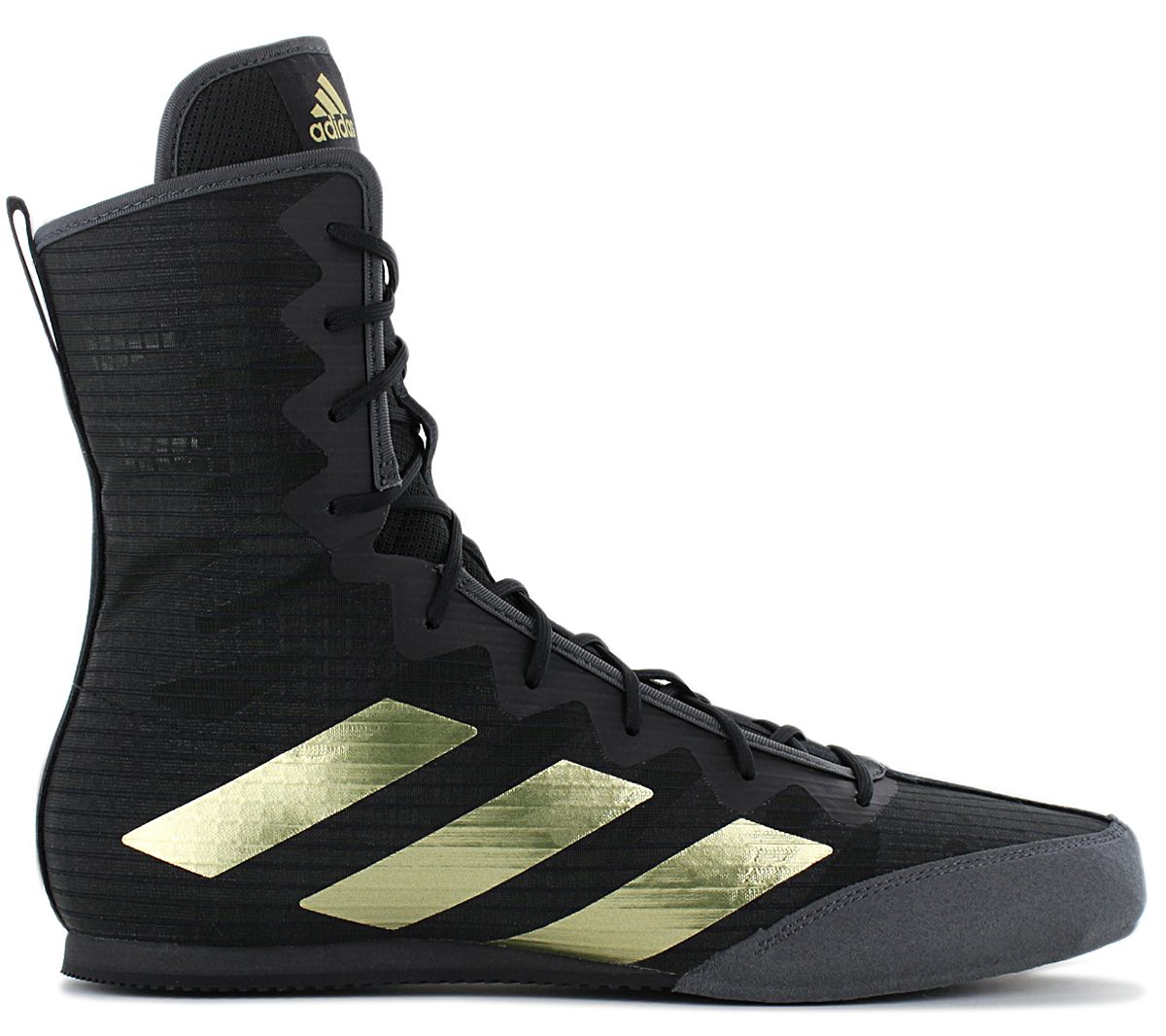 adidas Box Hog 4 - Men's Boxing Boots Boxing Shoes Black GZ6116 ORIGINAL