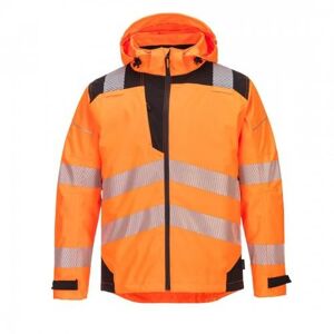 Portwest Mens PW3 Hi-Vis Safety Waterproof Jacket