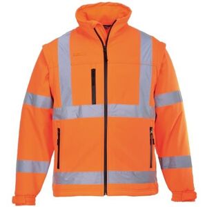 Portwest Unisex Hi-Vis Safety Softshell Jacket