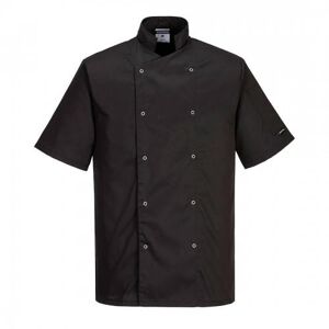 Portwest Mens Cumbria Short-Sleeved Chef Jacket
