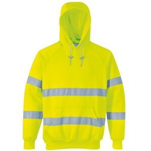 Portwest Unisex Hi-Vis Safety Hooded Sweatshirt / Hoodie