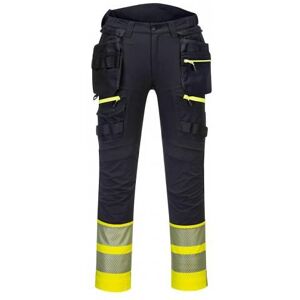 Portwest Mens DX4 Class 1 Hi-Vis Detachable Holster Pocket Trousers