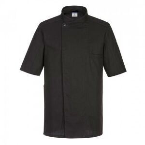 Portwest Mens Surrey Short-Sleeved Chef Jacket