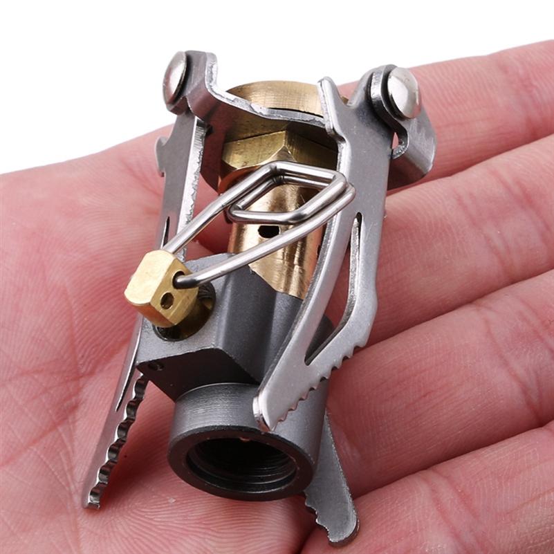 Shy grapes Outdoor Portable Folding Mini Oven Gas Stove Survival  Stove Pocket Picnic Cooking Gas Burner Cooker