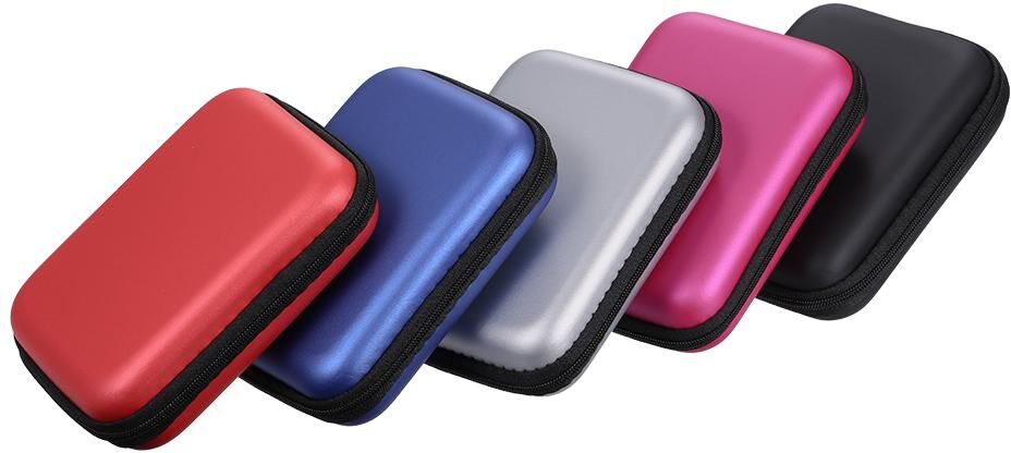 TOMTOP JMS EVA Shockproof 2.5 inch Hard Drive Carrying Case Pouch Bag 2.5" External HDD Power Bank Accessories