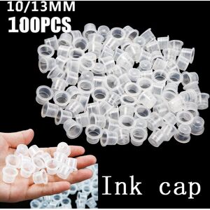 Meisho-duoqiao 100Pcs /L Tattoo Ink Cups Supply Permanent Tattoo Accessory