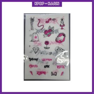 Stray Kids StrayKids TATTOO STICKER SET